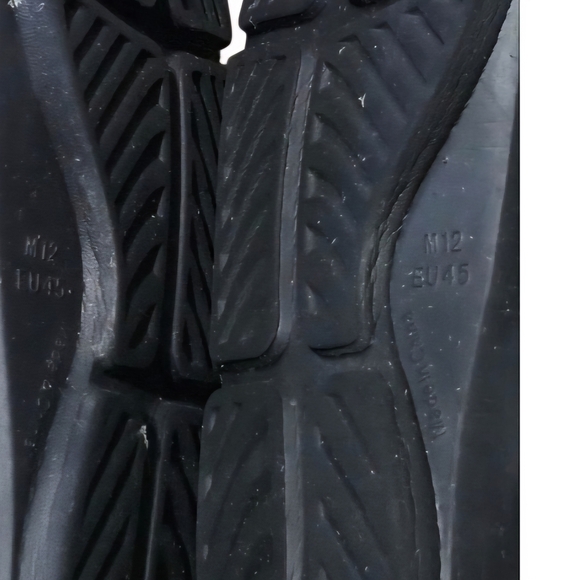Gray and Black Slide Sandals - Picture 6 of 6